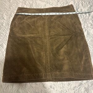 Talbots Olive Green Corduroy Pencil Skirt NWT Bin4